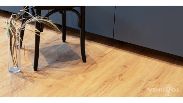 Кварцвиниловая плитка Vinilpol 7896-EIR Дуб Флоренция